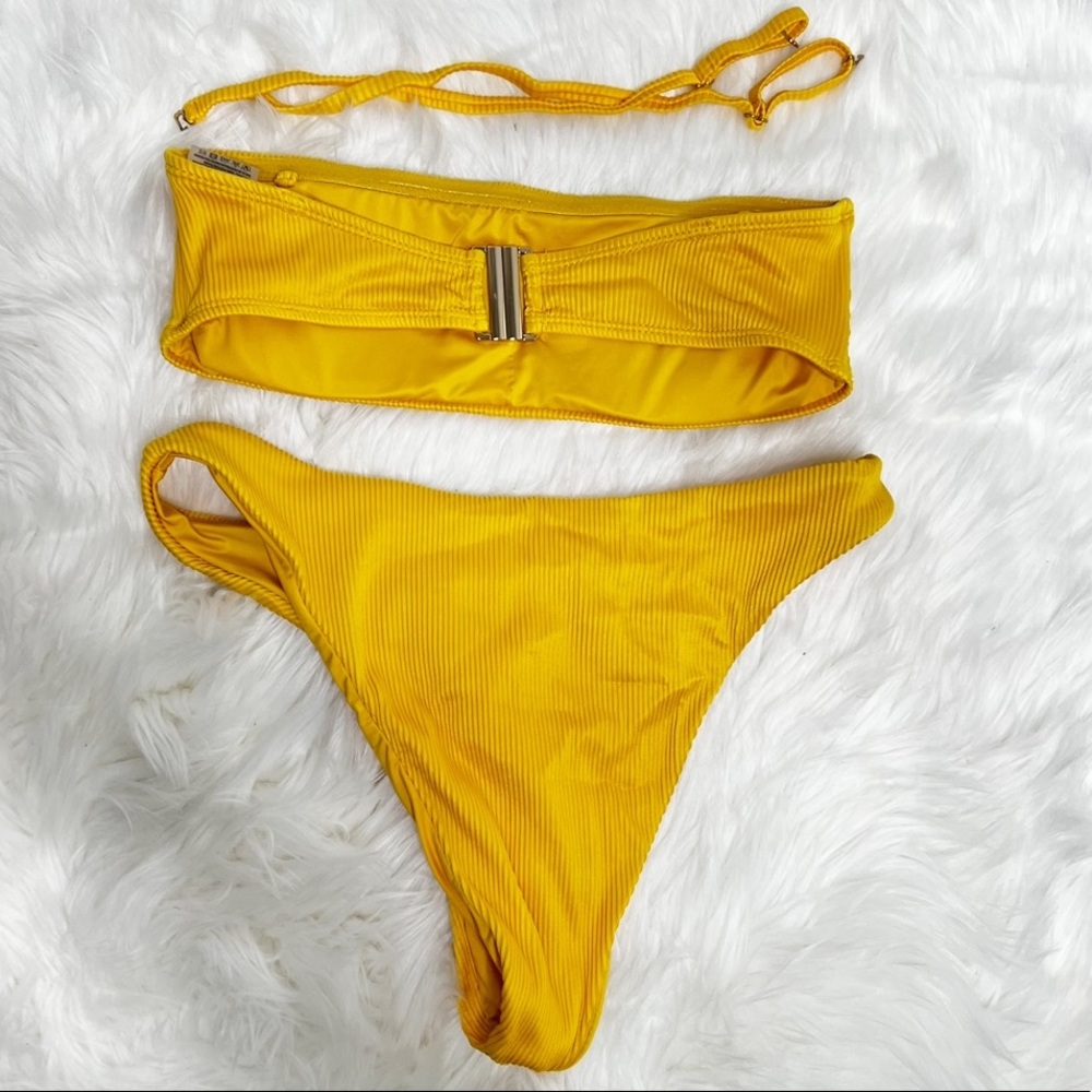 Kookai Swim Ribbed Bikini Set - Picture 2 of 4